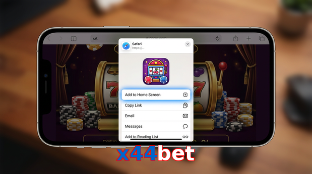 Game list for X44bet ios section
