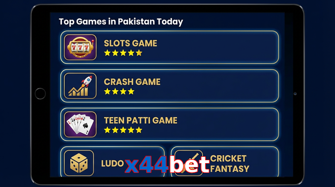 Payment and PKR controls in X44bet