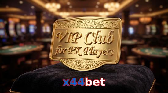 Main screen of X44bet vip page for PK players